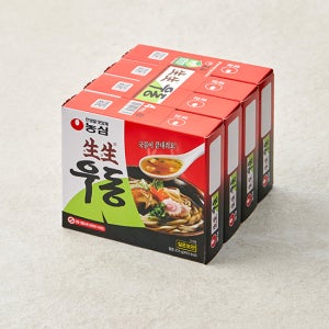 [농심] 생생우동 4입