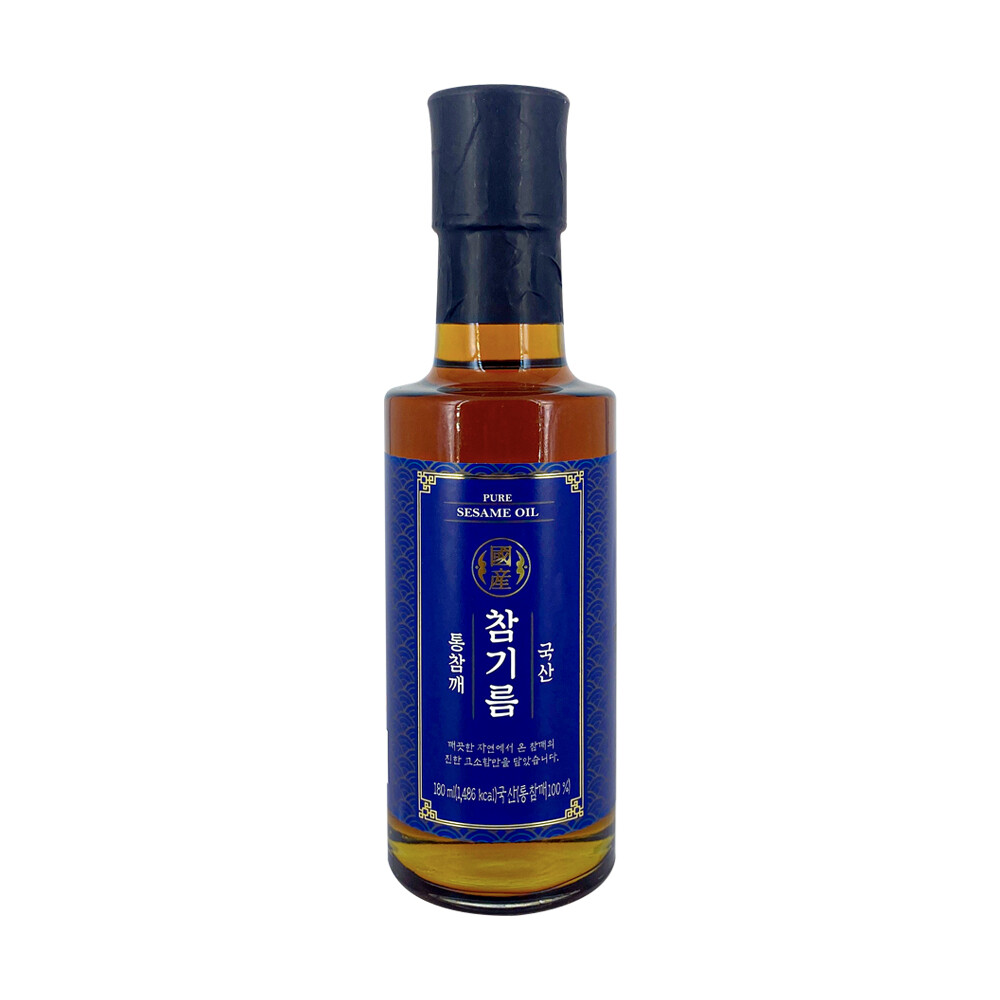 맛뜨락 고소한 참기름 제품 이미지