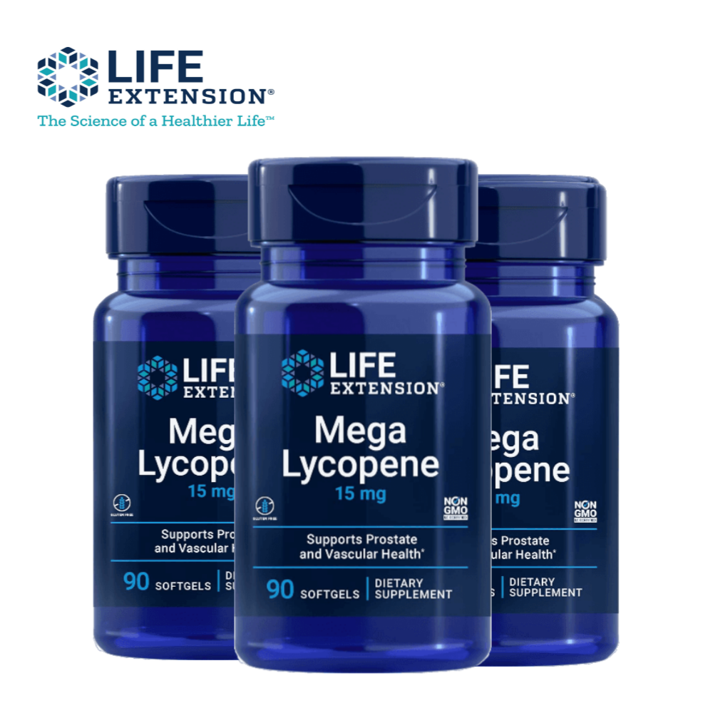 라이프익스텐션 라이프익스텐션 <b>메가 라이코펜 15mg</b> 90정 3병