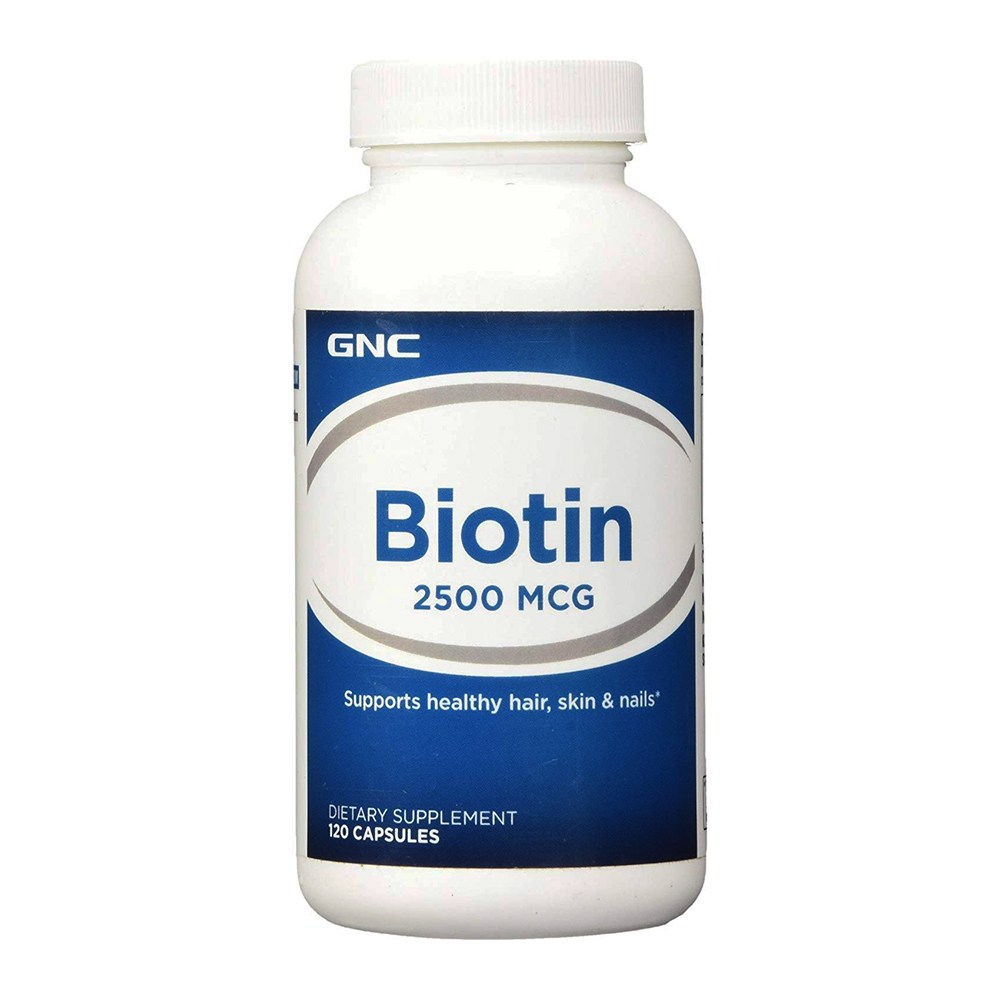GNC <b>비오틴 2500mcg 120캡슐</b> (비타민B7)