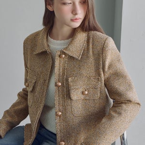 [루시다] 르에 트위드 자켓