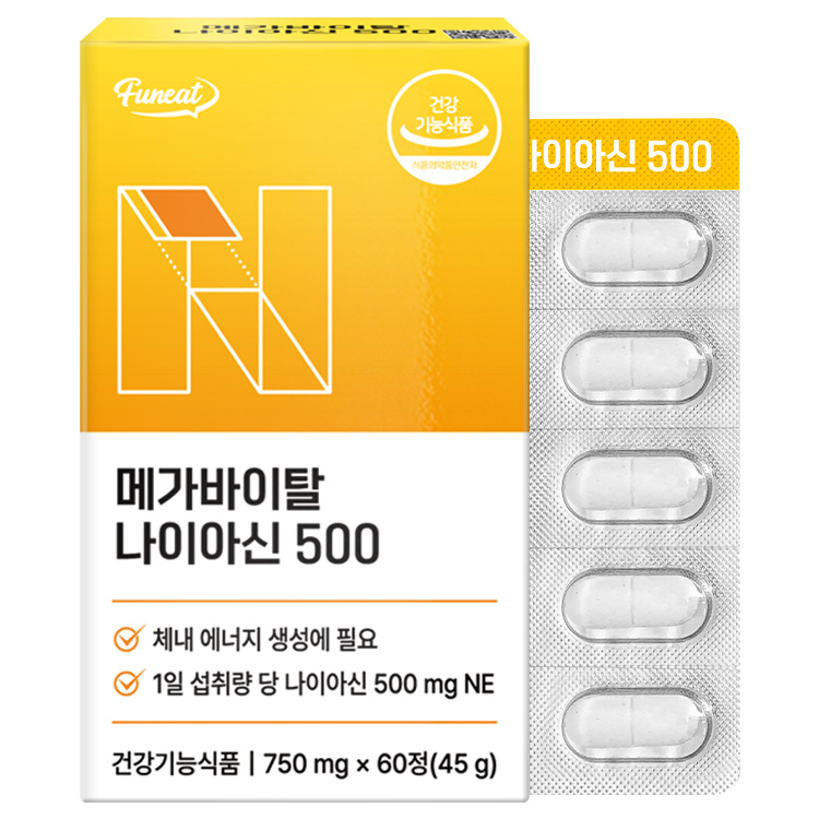 메가바이탈 나이아신 500