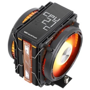 darkFlash EXPLORE E400 PLUS ARGB CPU공랭쿨러 블랙