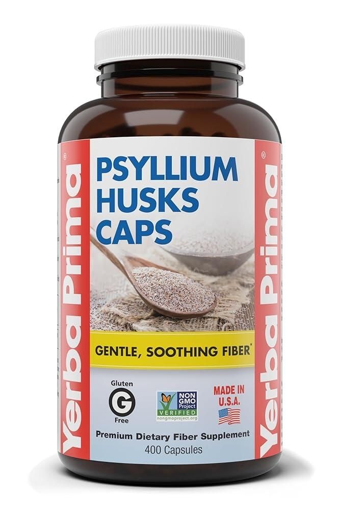 Yerba Prima 사일륨 허스크 캡슐 400정