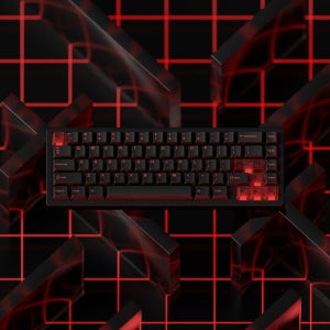 134키 JKDKeys 잉크 랜드스케이프 측면 각인 OEM 키캡 - 우팅 기계식 키보드 호환 |   68/75/84/87/98/8.0 레이아웃 교체