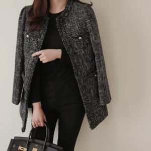 샤론 트위드 자켓