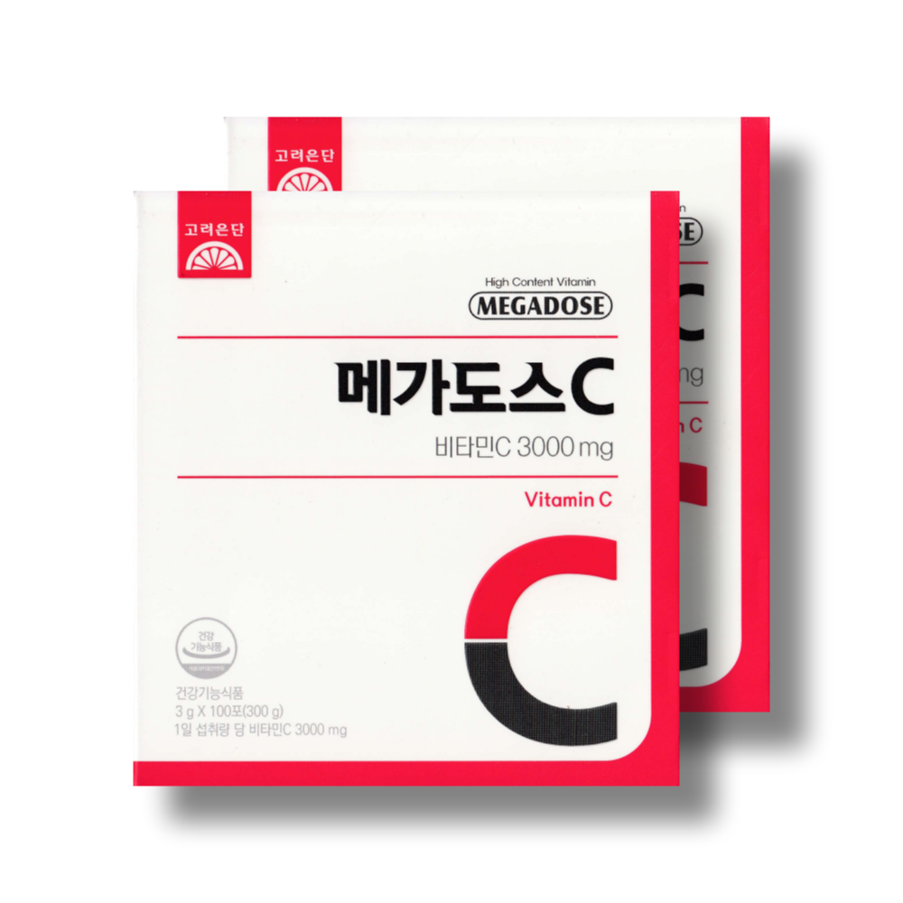 고려은단 고려은단 메가도스C 비타민C 3000 3g 100포 2박스_WB