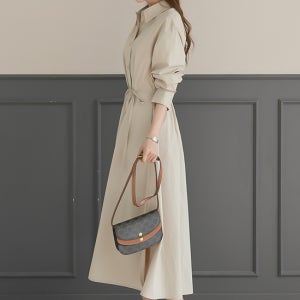 로우 민트베이지 셔츠 원피스Best Item 선물특가[OP271C43]