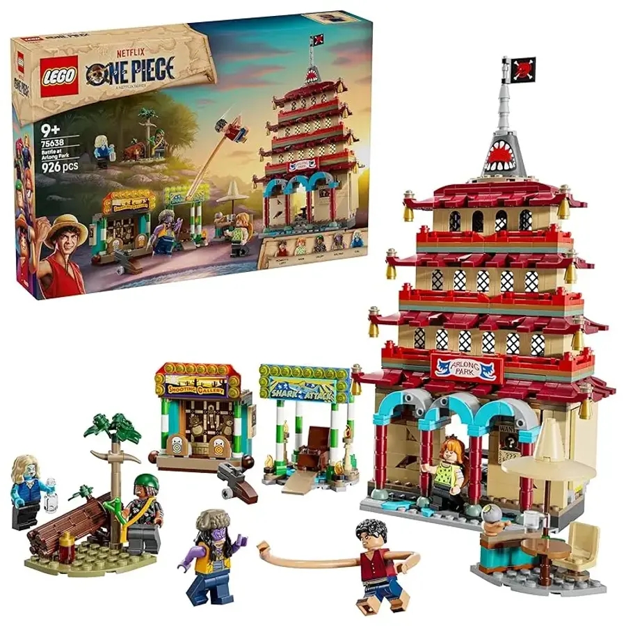 레고 LEGO 원피스 아론 파크 전투 장난감 완구 생일 차단 1 1 ONE PIECE 굿즈 75638