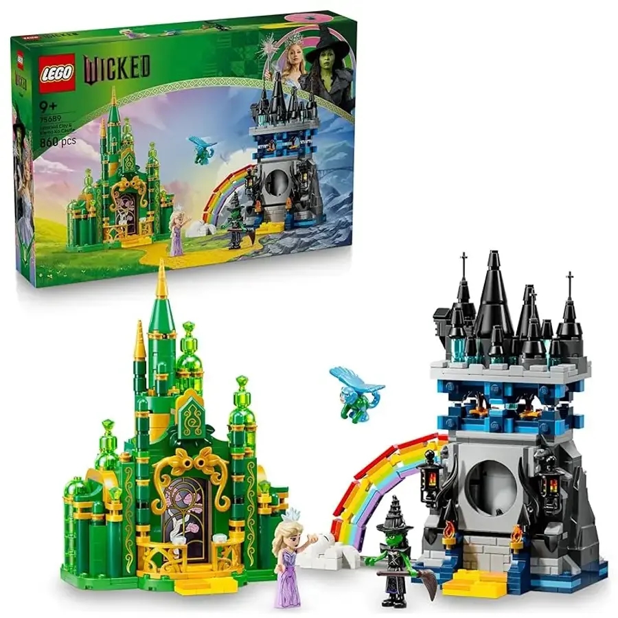 레고 LEGO 위키드 에메랄드 시티와 키아모코 성 장난감 완구 생일 차단 1 1 놀이 주방 인형·돌 75689