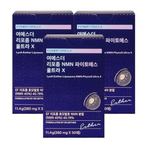 여에스더 [여에스더] 리포좀 NMN 파이토에스 울트라X (30매x3개)