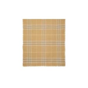 버버리 체크 울 스카프 142040908