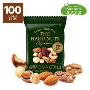 하루견과 프리미엄견과 넛츠 시그니처+짜먹는하루견과 1박스  23g  100개