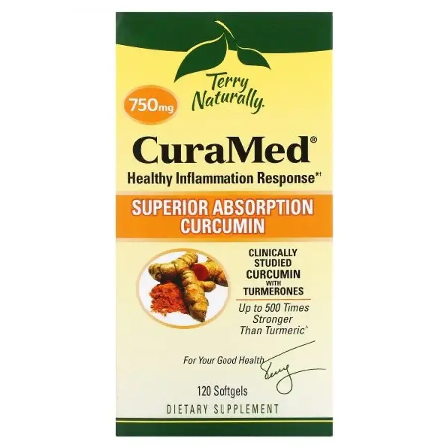 <b>테리내추럴리</b> CuraMed 750mg 120 소프트젤