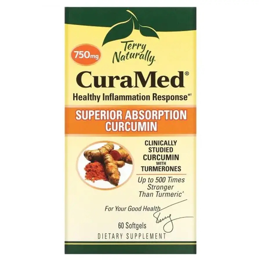 <b>테리내추럴리</b> CuraMed 750mg 60 소프트젤