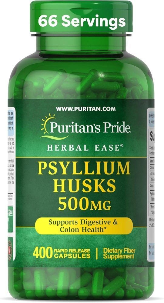 Puritans 프라이드 허브 이즈  Psyllium Husks 400캡슐