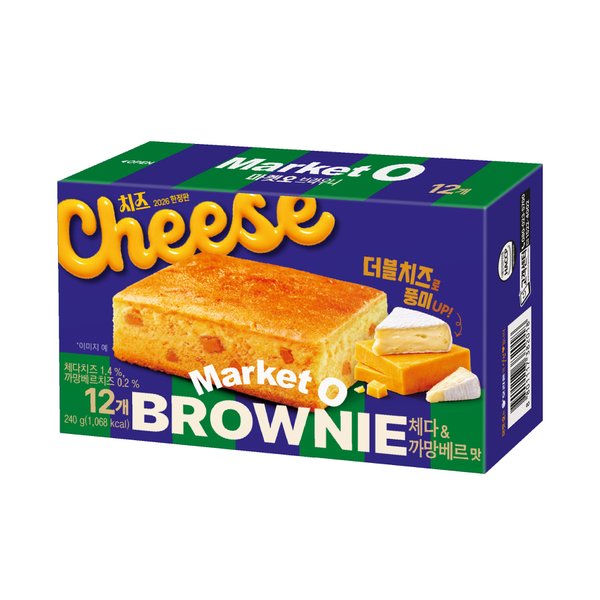 Market O BROWNIE 체다&까망베르맛 제품 이미지