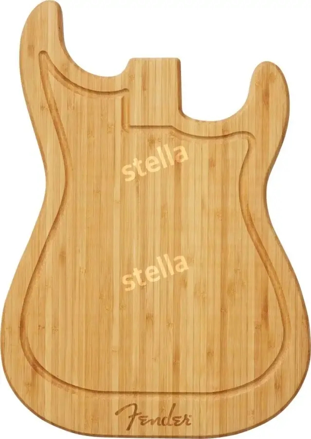 Fender 펜더 기타모양 도마 STRATOCASTER