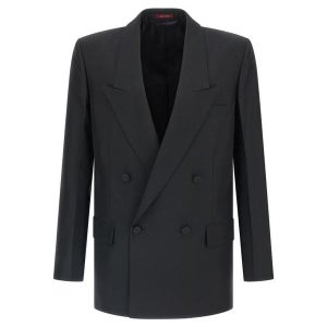 [구찌] 25FW 구찌 더블 브래스트 테크니컬 파나마 자켓 849881Z7AYA1000