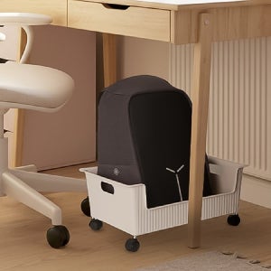 히키스 사무실 공부방 가방보관 이동식 트롤리 바퀴 수납선반