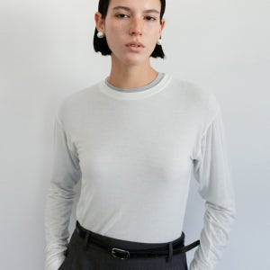 소프트 울텐셀 크루넥 탑