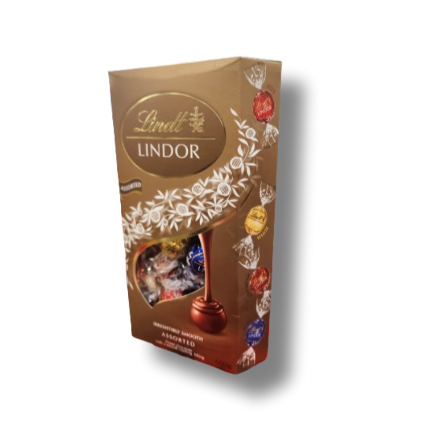 LINDT&SPRUNGLI Lindt Lindor Assorted Chocolate with Smooth Melting Filling 600g, 1pc