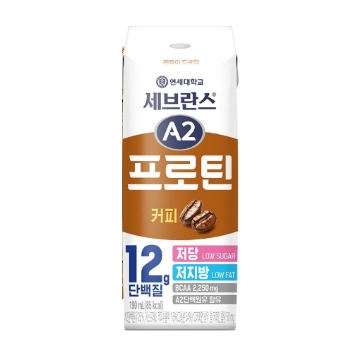 연세우유 세브란스 A2 프로틴 커피