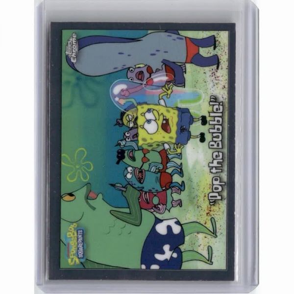 Topps 스폰지밥 25주년 TV 쇼 크롬 카드 2025 에디션