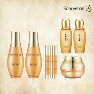 [수려한] 발효 효윤 진 스킨*2 + 크림*1 + 앰플*2 + 화윤 2종