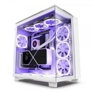 NZXT H9 Elite 화이트 (미들타워) 대원씨티에스