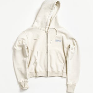 [씨씨씨에스] LIGHT BEIGE NEAT SCRIPT HOODIE ZIP-UP (W) CC2610620W