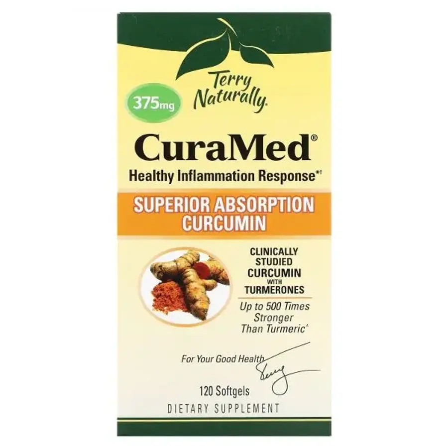 <b>테리내추럴리</b> CuraMed 375mg 120 소프트젤