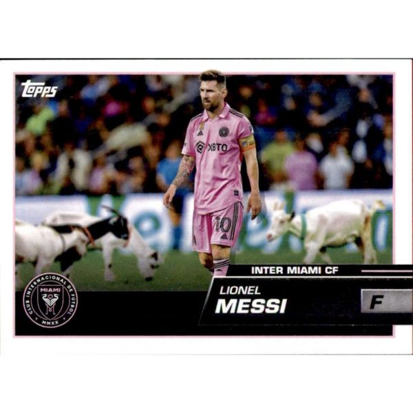 2023년 최고의 메이저리그 축구 MLS 201 리오넬 메시 인터 마이애미 CF SP 카드 스포츠카드 슈퍼스토어