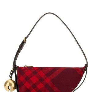 버버리 여성 자수 캔버스 미니 숄더백 8079161 B7338 토트백 쇼퍼백 탑핸들백 핸드백 Embroidered canvas mini Shield shoulde 142551743