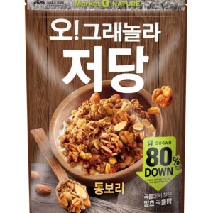 오리온 마켓오네이처 오그래놀라 저당 통보리