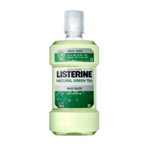 [엔하이픈 PICK] 리스테린 가글 그린티 마일드 750ml 기획 (100ml*2 포함)