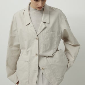 러프사이드 화이트라벨 French Linen Jacket Oyster