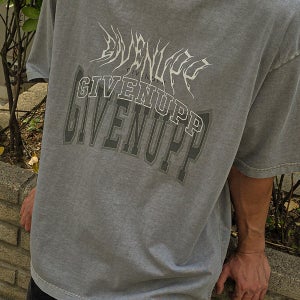 (XL-5XL)아만테 피그먼트 반팔티[HOOD 빅사이즈 리버스디테일]