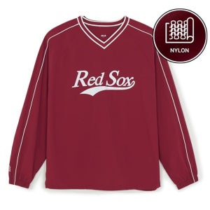 [롯데백화점] MLB 공용 바시티 컬시브 레터링 우븐 맨투맨 보스턴 레드삭스 (3AMTV0161-43WIS) LE1221124858