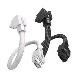 EZDIY-FAB UNIFAS ARGB 12V-2x6 STD 연장 케이블 (화이트)