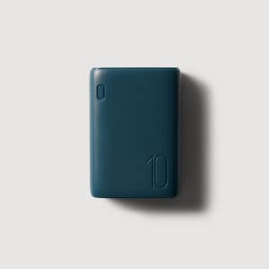 [JAJU/자주] 고속 충전 보조배터리(10,000mAh) 틸블루