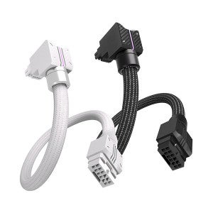 EZDIY-FAB UNIFAS ARGB 12V-2x6 STD 연장 케이블 (화이트)