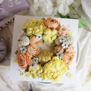 [매장픽업, 퀵서비스: 원주] 떡케이크-골든리스플라워, 라앤케이크