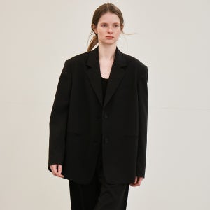 [르] lessence summer blazer (black)