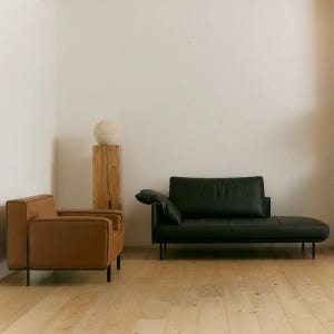 알로소 바드 2인소파 가죽소파 (데이베드)