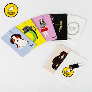 판촉물 카드형USB제작 슬림슬라이드4G 카드USB판촉물제작