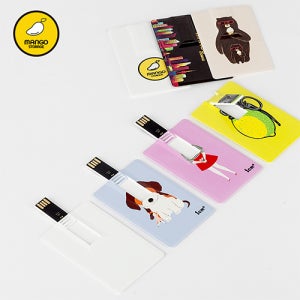 슬림스윙망고4G 카드USB 제작 카드형USB 판촉물제작