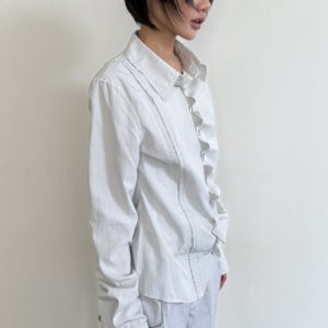 [미스테페넘] VOL. 4.0 Asymmetric Shirt  GY MP26ss/01-19-GY