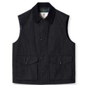 [에든버러클럽] Waxed Hunting Vest (BLACK) LLV01