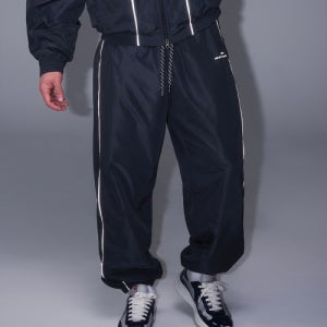 [본투윈] WOVEN PIPING TRACK PANTS [NAVY] BH1MLP229NV